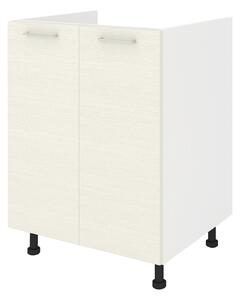 Corp haaus Lecce, 2 Usi, Larice/Alb, 60 x 50 x 80 cm