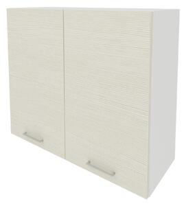 Corp haaus Lecce, 2 Usi, Larice/Alb, 80 x 30 x 65 cm