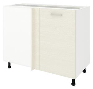 Corp haaus Lecce, Larice/Alb, 98 x 50 x 80 cm