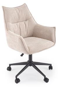 Scaun de birou Houston 2131, Negru, Bej, 91x62x64cm, 11 kg