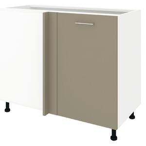 Corp haaus Lecce, Taupe/Alb, 98 x 50 x 80 cm