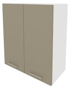 Corp haaus Lecce, 2 Usi, Taupe/Alb, 60 x 30 x 65 cm