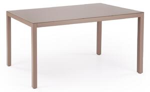 Masă de exterior Houston 2141, Bej, Cappuccino, Metal, 75x90x150cm, 29.5 kg