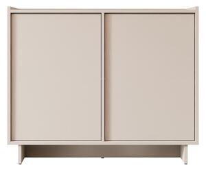 Bufet Pirum II, Cașmir, PAL laminat, 82x98x39cm, 32 kg