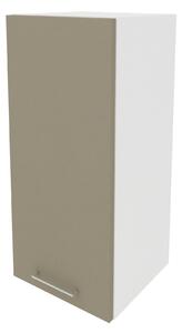 Corp haaus Lecce, 1 Usa, Taupe/Alb, 30 x 30 x 65 cm