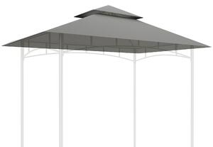 Outsunny Acoperiș de Schimb pentru Pergolă cu 2 Niveluri și Buzunare de Colț, 160 g/m², UV50+, 244x152 cm, Gri Deschis | Aosom Romania