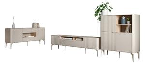 Set de living Etcamo 104, Stejar Cremona, Cașmir, PAL laminat, MDF
