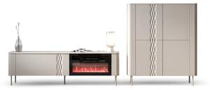 Set de living Tortesi 106, Cașmir, PAL laminat, MDF