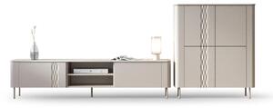 Set de living Tortesi 107, Cașmir, PAL laminat, MDF