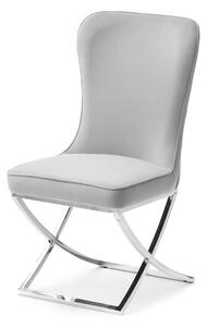 Scaun Noah (gri + crom). Promo -14%. 1111210