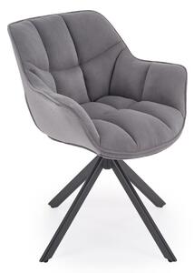 Scaun Houston 2155, Gri, Negru, 79x65x64cm, 10.8 kg
