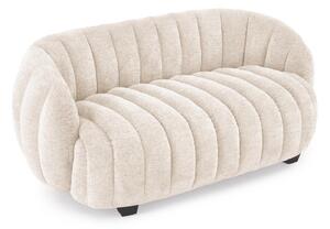 Canapea Houston 2167, Numărul de locuri: 2, Crem, 140x80x70cm, 37.5 kg, Tapiterie, Picioare: Lemn
