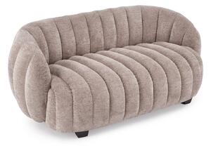 Canapea Houston 2167, Numărul de locuri: 2, Bej, 140x80x70cm, 37.5 kg, Tapiterie, Picioare: Lemn