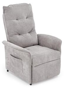 Fotoliu recliner Houston 2171, Gri, Tapiterie, 68x85x85cm, 20.5 kg