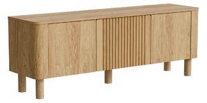 Comodă TV Houston 2169, Hickory stejar, MDF, PAL laminat, 55x150x40cm, 30.7 kg, Lemn: Fag