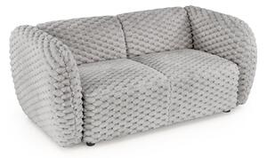 Canapea Houston 2178, Numărul de locuri: 2, Gri, 170x90x72cm, 47.5 kg, Tapiterie, Picioare: Plastic