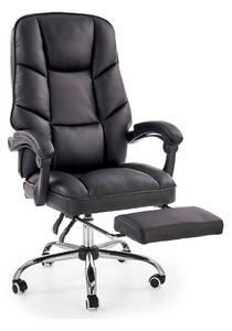 Scaun de birou Houston 437, Negru, 118x66x70cm, 22 kg