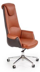 Scaun de birou Houston 671, Maro deschis, Maro închis, 120x73x73cm, 26 kg