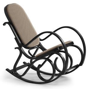 Scaun balansoar Houston 548, Wenge, 95x52x90cm, 11.5 kg, Lemn: Mesteacăn