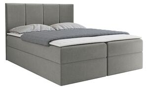 Pat boxspring Oppidum, Tapiterie, 103x144x205cm, 116.5 kg, Lemn: Pin