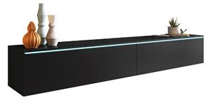 Comodă TV Scientia I, Grafit, PAL laminat, 30x180x33cm, 28 kg