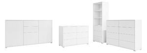 Set de living Comfivo Tutela II, Alb, PAL laminat, 197 kg