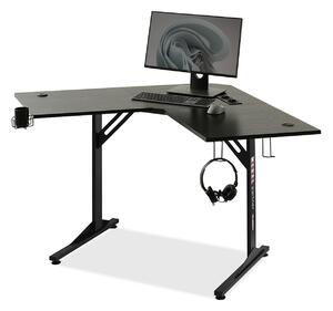 Masă PC Matts C (lemn negru + negru). Promo -18%. 1109794