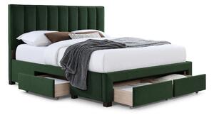 Pat Houston Fides, Verde închis, Tapiterie, 111x145x214cm, 64 kg, Lemn: Cauciuc