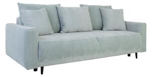 Canapea extensibilă Boston 758, Numărul de locuri: 3, Spațiu de depozitare, 103x233x108cm, 100 kg, Picioare: Lemn