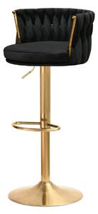 Scaun Adel (negru + auriu). Promo -13%. 1110641