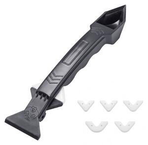 Spatula profesionala pentru intins si curatat silicon cu 5 varfuri