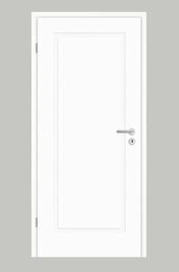 Foaie de ușă Pertura Mila 01 lăcuită alb 198,5x73,5 cm stânga