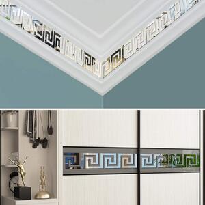 Set Oglinzi Design Versace - Oglinzi Decorative Acrilice Silver Plated - Luxury Home 10 bucati/set
