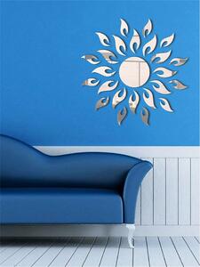 Set Oglinzi Design 3D SILVER SUN MyStyle® - Oglinzi Decorative Acrilice Luxury Home 27 buc/set