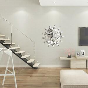 Set Oglinzi Design 3D SILVER SUN MyStyle® - Oglinzi Decorative Acrilice Luxury Home 27 buc/set