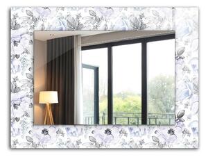 Oglindomat.ro Decoratiuni perete cu oglinda Decoratiuni perete cu oglinda Flori și frunze lpp-00010869