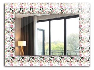 Oglindomat.ro Oglinda cu decor Oglinda cu decor Motive florale lpp-00010843