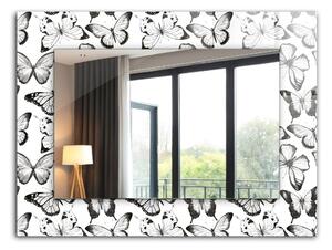 Oglindomat.ro Decor oglinda Decor oglinda Fluturi negri și albi lpp-00012398