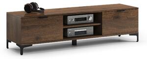 Mazzoni Comodă TV LANA RTV-150 Nuc Elegant - SUB TV ÎN CAMERA DE ZI