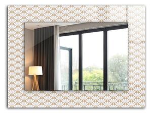 Oglindomat.ro Decor oglinda Decor oglinda Floare cu model geometric lpp-00012843