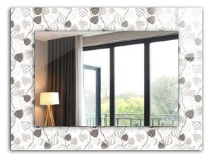 Oglindomat.ro Oglinda decor perete Oglinda decor perete Motiv de frunze lpp-00012969