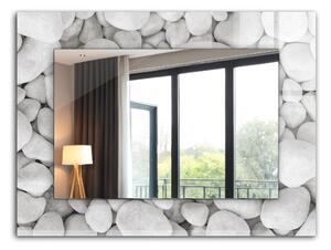 Oglindomat.ro Oglinda cu rama imprimata Oglinda cu rama imprimata Linii abstracte lpp-00020546
