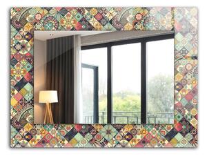 Oglindomat.ro Oglinda rama cu imprimeu Oglinda rama cu imprimeu Mozaic colorat lpp-00013179