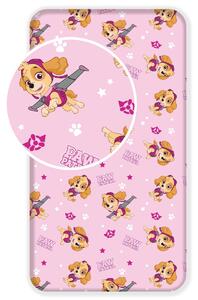 Lenjerie de pat Paw Patrol 122, pentru copii, din bumbac, 90 x 200 cm