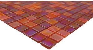 Mozaic sticlă GM MRY 933 mix roșu 31,7x31,7 cm