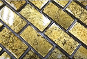 Mozaic sticlă CM 4GO30 auriu 30x30 cm