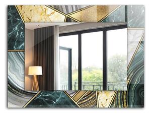 Oglindomat.ro Oglinda cu decor Oglinda cu decor Model geometric abstract lpp-00020897