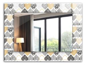 Oglindomat.ro Decor oglinda Decor oglinda Inimi colorate lpp-00020913