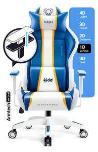 Scaun pentru copii Kido by Diablo X-One 2.0: Aqua Blue / albastru