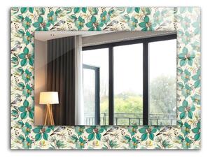 Oglindomat.ro Oglinda cu decor Oglinda cu decor Păsări și flori lpp-00031217